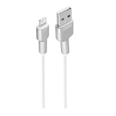 USB кабель Baseus CALJK-A02 Apple iPhone SE 2022, iPhone 14 Pro Max, iPhone 14 Plus, iPhone 14 Pro, iPhone 14, iPhone 13 Pro, iPhone 13 Mini, iPhone 13, iPhone 13 Pro Max, iPhone 12 Mini, iPhone 12 Pro Max, iPhone 12 Pro, Lightning, Білий