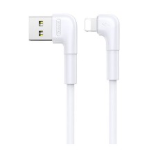 USB кабель Remax RC-014i Tenky Apple iPhone SE 2022, iPhone 14 Pro Max, iPhone 14 Plus, iPhone 14 Pro, iPhone 14, iPhone 13 Pro, iPhone 13 Mini, iPhone 13, iPhone 13 Pro Max, iPhone 12 Mini, iPhone 12 Pro Max, iPhone 12 Pro, Lightning, Білий