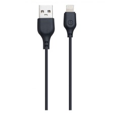 USB кабель XO NB103 Apple iPhone SE 2022, iPhone 14 Pro Max, iPhone 14 Plus, iPhone 14 Pro, iPhone 14, iPhone 13 Pro, iPhone 13 Mini, iPhone 13, iPhone 13 Pro Max, iPhone 12 Mini, iPhone 12 Pro Max, iPhone 12 Pro, iPhone 12, Lightning, Чорний