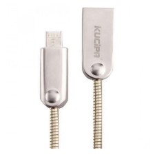 USB кабель Kucipa K131 Micro 2 в 1 Apple iPhone SE 2022, iPhone 14 Pro Max, iPhone 14 Plus, iPhone 14 Pro, iPhone 14, iPhone 13 Pro, iPhone 13 Mini, iPhone 13, iPhone 13 Pro Max, iPhone 12 Mini, iPhone 12 Pro Max, MicroUSB, Lightning, Золотий