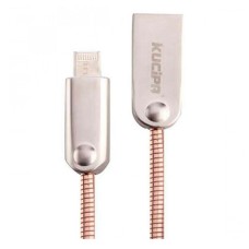 USB кабель Kucipa K131 Micro 2 в 1 Apple iPhone SE 2022, iPhone 14 Pro Max, iPhone 14 Plus, iPhone 14 Pro, iPhone 14, iPhone 13 Pro, iPhone 13 Mini, iPhone 13, iPhone 13 Pro Max, iPhone 12 Mini, iPhone 12 Pro Max, MicroUSB, Lightning, Рожевий