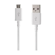 USB кабель MicroUSB, 1.0 м., China, Білий