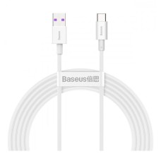 USB кабель Baseus CATYS-02 Superior Series Fast Charging Data Cable, Type-C, 1.0 м., Білий