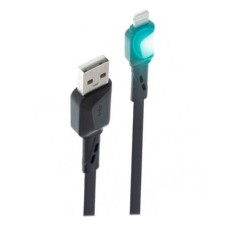 USB кабель Moxom MX-CB73 Apple iPhone SE 2022, iPhone 14 Pro Max, iPhone 14 Plus, iPhone 14 Pro, iPhone 14, iPhone 13 Pro, iPhone 13 Mini, iPhone 13, iPhone 13 Pro Max, iPhone 12 Mini, iPhone 12 Pro Max, iPhone 12 Pro, Lightning, 1.0 м., Чорний