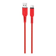 USB кабель Hoco X59, MicroUSB, 1.0 м., Червоний