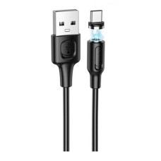 USB кабель Borofone BX41 Amiable, Type-C, 1.0 м., Чорний