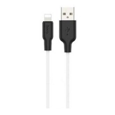 USB кабель Hoco X21 Plus Apple iPhone SE 2022, iPhone 14 Pro Max, iPhone 14 Plus, iPhone 14 Pro, iPhone 14, iPhone 13 Pro, iPhone 13 Mini, iPhone 13, iPhone 13 Pro Max, iPhone 12 Mini, iPhone 12 Pro Max, iPhone 12 Pro, Lightning, 2.0 м., Чорний