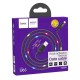 USB кабель Hoco U63 Spirit, MicroUSB, 1.2 м., Чорний