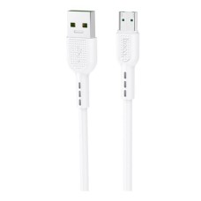 USB кабель Hoco X33 Surge, MicroUSB, 1.0 м., Білий