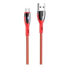 USB кабель Hoco U89 Safeness, MicroUSB, 1.2 м., Червоний