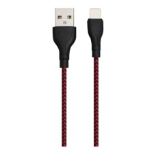 USB кабель Borofone BX39 Beneficial Apple iPhone SE 2022, iPhone 14 Pro Max, iPhone 14 Plus, iPhone 14 Pro, iPhone 14, iPhone 13 Pro, iPhone 13 Mini, iPhone 13, iPhone 13 Pro Max, iPhone 12 Mini, iPhone 12 Pro Max, Lightning, Чорний