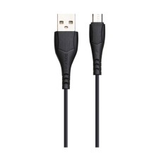 USB кабель Borofone BX37 Wieldy, MicroUSB, Чорний