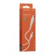 USB кабель Borofone BX37 Wieldy, MicroUSB, Белый