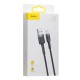 USB кабель Baseus CAMKLF-CG1 Cafule, MicroUSB, 2.0 м., Черный