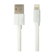 USB кабель Remax RC-094i Kerolla Apple iPhone SE 2022, iPhone 14 Pro Max, iPhone 14 Plus, iPhone 14 Pro, iPhone 14, iPhone 13 Pro, iPhone 13 Mini, iPhone 13, iPhone 13 Pro Max, iPhone 12 Mini, Lightning, Original, 2.0 м., Білий