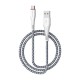 USB кабель Borofone BX25 Powerful, MicroUSB, 1.0 м., Белый