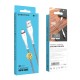 USB кабель Borofone BX25 Powerful, MicroUSB, 1.0 м., Белый