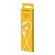 USB кабель Borofone BX19 Benefit, MicroUSB, 1.0 м., Білий