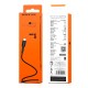 USB кабель Borofone BX16, MicroUSB, 1.0 м., Чорний