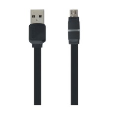 USB кабель Remax RC-029m Breathe, MicroUSB, Original, Чорний