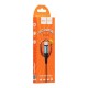 USB кабель Hoco X38 Cool, MicroUSB, Черный