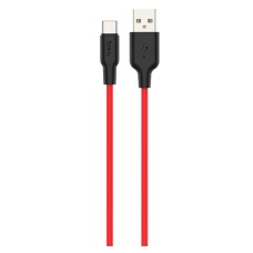 USB кабель Hoco X21 Plus Silicone, Type-C, 2.0 м., Чорний