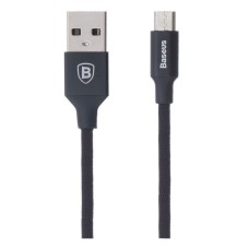 USB кабель Baseus CAMYW-A, MicroUSB, Чорний