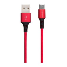 USB кабель Borofone BX20, MicroUSB, Червоний