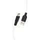 USB кабель Hoco X21 Plus Silicone, MicroUSB, 2.0 м., Черный