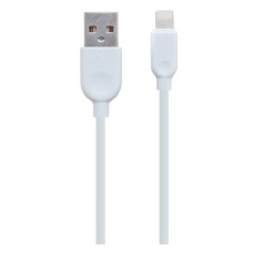 USB кабель Borofone BX14 Apple iPhone SE 2022, iPhone 14 Pro Max, iPhone 14 Plus, iPhone 14 Pro, iPhone 14, iPhone 13 Pro, iPhone 13 Mini, iPhone 13, iPhone 13 Pro Max, iPhone 12 Mini, iPhone 12 Pro Max, iPhone 12 Pro, Lightning, 2.0 м., Білий