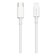 USB кабель Borofone BX36 Union Apple iPhone SE 2022, iPhone 14 Pro Max, iPhone 14 Plus, iPhone 14 Pro, iPhone 14, iPhone 13 Pro, iPhone 13 Mini, iPhone 13, iPhone 13 Pro Max, iPhone 12 Mini, iPhone 12 Pro Max, iPhone 12 Pro, Lightning, Білий