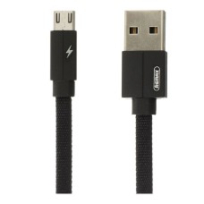 USB кабель Remax RC-094m Kerolla, MicroUSB, Original, 1.0 м., Чорний