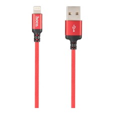 USB кабель Hoco X14 Times Speed Apple iPhone SE 2022, iPhone 14 Pro Max, iPhone 14 Plus, iPhone 14 Pro, iPhone 14, iPhone 13 Pro, iPhone 13 Mini, iPhone 13, iPhone 13 Pro Max, iPhone 12 Mini, iPhone 12 Pro Max, Lightning, 2.0 м., Чорний