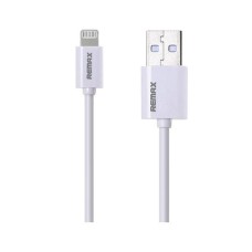 USB кабель Remax RC-007i Fast Apple iPhone SE 2022, iPhone 14 Pro Max, iPhone 14 Plus, iPhone 14 Pro, iPhone 14, iPhone 13 Pro, iPhone 13 Mini, iPhone 13, iPhone 13 Pro Max, iPhone 12 Mini, iPhone 12 Pro Max, Lightning, Original, 1.0 м., Білий