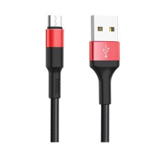 USB кабель Hoco X26 Xpress Charging, MicroUSB, 1.0 м., Чорний