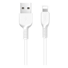 USB кабель Hoco X13 Easy Charged Apple iPhone SE 2022, iPhone 14 Pro Max, iPhone 14 Plus, iPhone 14 Pro, iPhone 14, iPhone 13 Pro, iPhone 13 Mini, iPhone 13, iPhone 13 Pro Max, iPhone 12 Mini, iPhone 12 Pro Max, Lightning, 1.0 м., Білий