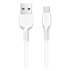 USB кабель Hoco X13 Easy Charged, MicroUSB, 1.0 м., Білий