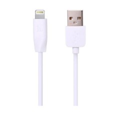 USB кабель Hoco X1 Rapid Apple iPhone SE 2022, iPhone 14 Pro Max, iPhone 14 Plus, iPhone 14 Pro, iPhone 14, iPhone 13 Pro, iPhone 13 Mini, iPhone 13, iPhone 13 Pro Max, iPhone 12 Mini, iPhone 12 Pro Max, iPhone 12 Pro, Lightning, 2.0 м., Білий