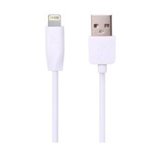 USB кабель Hoco X1 Rapid Apple iPhone SE 2022, iPhone 14 Pro Max, iPhone 14 Plus, iPhone 14 Pro, iPhone 14, iPhone 13 Pro, iPhone 13 Mini, iPhone 13, iPhone 13 Pro Max, iPhone 12 Mini, iPhone 12 Pro Max, iPhone 12 Pro, Lightning, 1.0 м., Білий