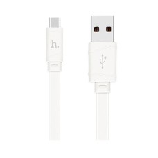 USB кабель Hoco X5 Bamboo, Type-C, 1.0 м., Білий