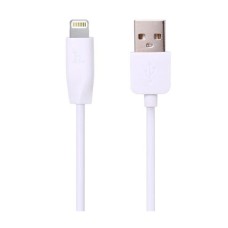 USB кабель Hoco X1 Rapid Apple iPhone SE 2022, iPhone 14 Pro Max, iPhone 14 Plus, iPhone 14 Pro, iPhone 14, iPhone 13 Pro, iPhone 13 Mini, iPhone 13, iPhone 13 Pro Max, iPhone 12 Mini, iPhone 12 Pro Max, iPhone 12 Pro, Lightning, 3.0 м., Білий