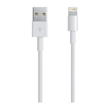 USB кабель Apple iPhone SE 2022, iPhone 14 Pro Max, iPhone 14 Plus, iPhone 14 Pro, iPhone 14, iPhone 13 Pro, iPhone 13 Mini, iPhone 13, iPhone 13 Pro Max, iPhone 12 Mini, iPhone 12 Pro Max, iPhone 12 Pro, iPhone 12, Lightning, Білий