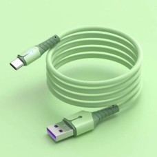 USB кабель Type-C, 1.5 м., China, Зелений