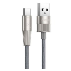 USB кабель Remax RC-C103 Infinity, Type-C, 1.2 м., Сірий