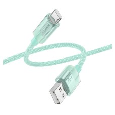 USB кабель Borofone BU44 Sincero, Type-C, 1.2 м., Зелений