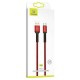 USB кабель Usams US-SJ289, Type-C, 1.2 м., Червоний