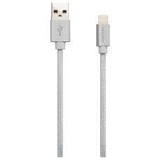 USB кабель Canyon CNS-MFIC3PW Apple iPhone SE 2022, iPhone 14 Pro Max, iPhone 14 Plus, iPhone 14 Pro, iPhone 14, iPhone 13 Pro, iPhone 13 Mini, iPhone 13, iPhone 13 Pro Max, iPhone 12 Mini, iPhone 12 Pro Max, Lightning, 1.0 м., Білий