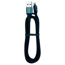 USB кабель Celebrat CB-30 Apple iPhone SE 2022, iPhone 14 Pro Max, iPhone 14 Plus, iPhone 14 Pro, iPhone 14, iPhone 13 Pro, iPhone 13 Mini, iPhone 13, iPhone 13 Pro Max, iPhone 12 Mini, iPhone 12 Pro Max, Lightning, 1.2 м., Чорний