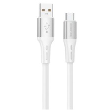 USB кабель Borofone BX88 Solid, Type-C, 1.0 м., Білий