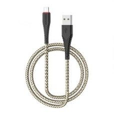 USB кабель Tornado TX10, Type-C, 1.0 м., Чорний